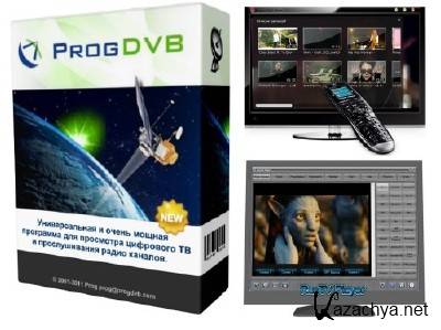 RusTV Player 2.3 + Portable  + ProgDVB Pro Edition 6.8 + Readon Player TV Radio 7.5
