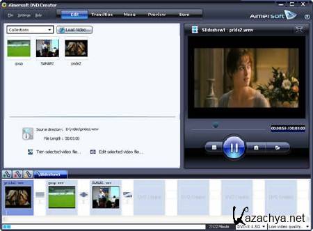 Aimersoft DVD Creator 2.6.2.18 Portable (2012/ENG)