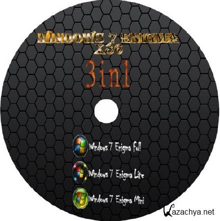 Windows 7 Ultimate Enigma 3in1 R.G.Win&Soft 12.2.15 (2012) 