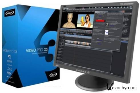 MAGIX Video Pro X3 10.0.8.8 (UC2) x86+x64 [2011, MULTILANG +RUS]