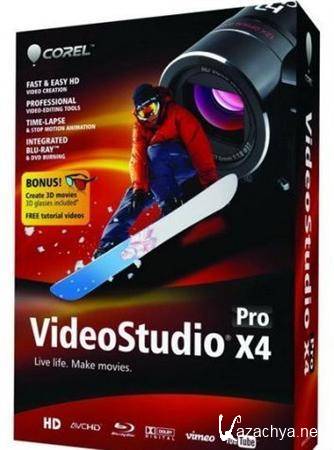 Corel VideoStudio Pro X4 v 14.2.0.23 SP2 Final RePack