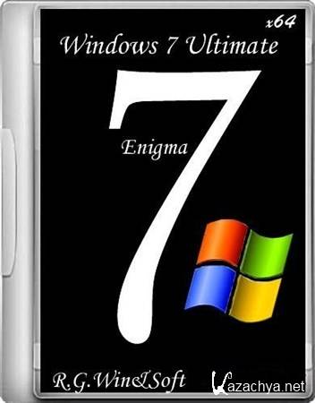 Windows 7 Ultimate Enigma x 64 3in1 R.G.Win&Soft (2012/Rus)