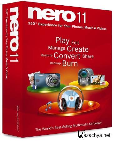 Nero 11.0.11200 - Repack by GiX (2012/RUS)