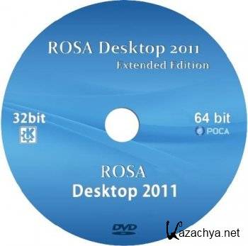 ROSA Desktop 2011 Extended Edition [i586 + x86_64] (2xDVD)