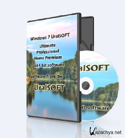 Windows 7 Ultimate (x64) SP1 by UralSOFT  v.2.6.12 (2012) 