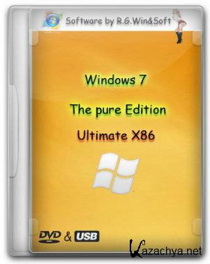 Windows 7 The pure Edition R.G.WinSoft x86 (2012) RUS
