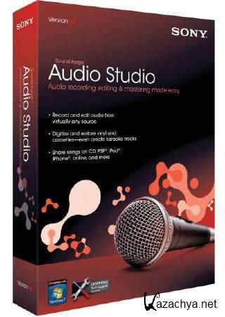 Sound Forge Audio Studio v10.0.176 Portable 