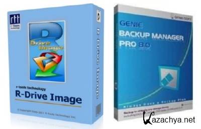 Genie Backup Manager Pro 8 + R-Drive Image 4.7 + Portable  2012