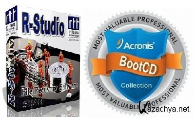 R-Studio 5.4 + Acronis Boot CD Strelec 15 Rus