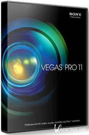 Sony Vegas PRO 11.0 Build 594/595 [x32 & x64] [Multi/Rus]