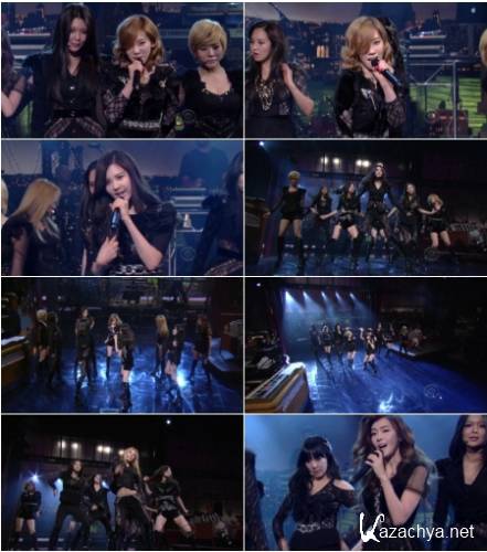   Girls Generation - The Boys (Late Show) (2012) HD 720p