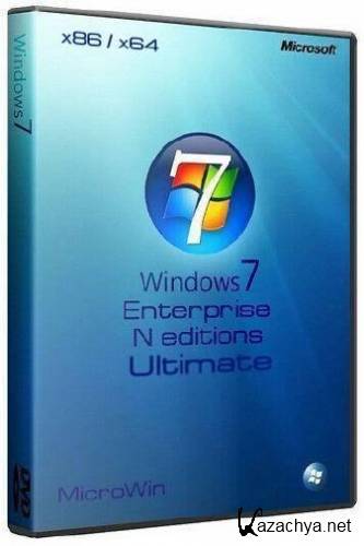 Microsoft Windows 7 EnterpriseN x86-x64 /Ultimate x86 SP1 RU "MicroWin" Update 01.02.2012