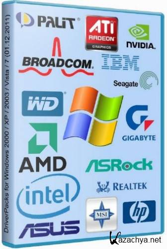 DriverPacks for Windows 2000/XP/2003/Vista /7 (09.02.2012)