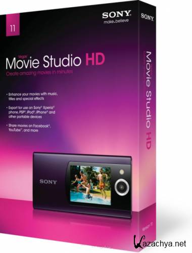 Sony Vegas Movie Studio HD Platinum 11 Production Suite 11.0.295 Portable []