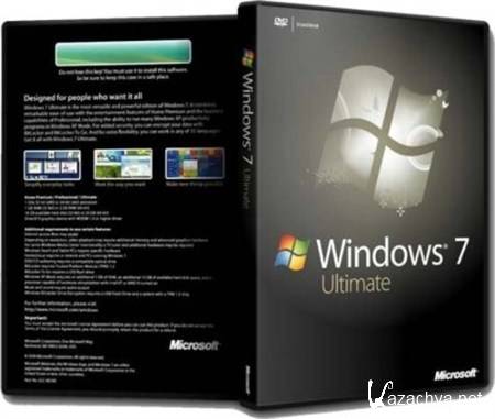 Windows 7 SP1 x64 Ultimate Standart by keglit 29.02.2012 (Английский,Русский)