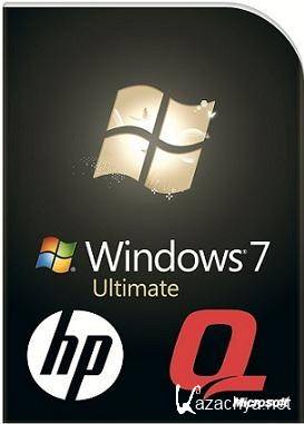 Windows 7 Ultimate 86  64 HP-Compaq OEM Recovery DVD 7600