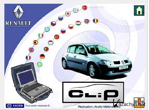 Renault Clip v117 (02.2012) Multilanguage/Rus