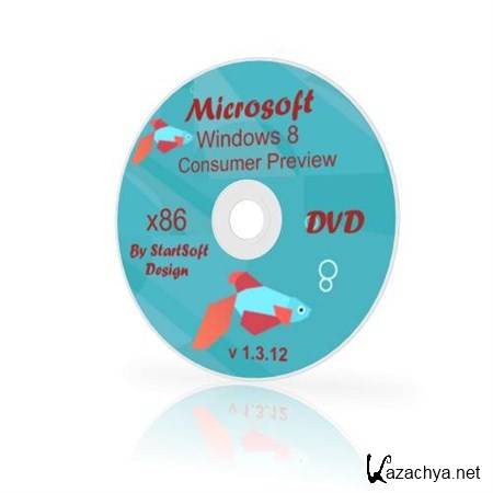 Windows 8 Consumer Preview x32 By StartSoft (ENG/RUS2012)