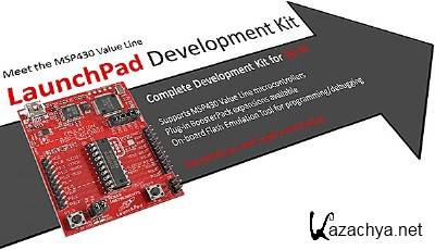 Code Composer Studio 4.2.4.00033 (среда разработки для TI Launchpad) + IAR Embedded Workbench Code Composer Studio 4.2.4.00033 (среда разработки для TI Launchpad) + IAR Embedded Workbench