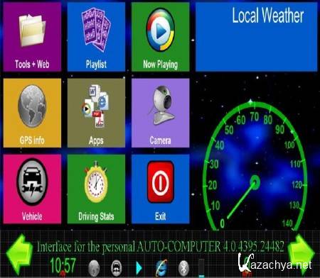 Interface for the personal AUTO-COMPUTER 4.0.4395.24482