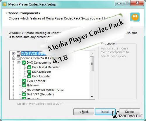 Media Player Codec Pack 4.1.8