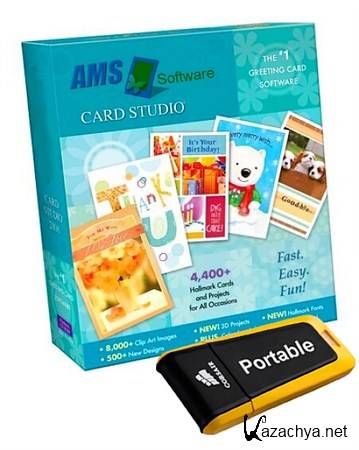 AMS Greeting Card Studio 5.43 Portable (ENG)