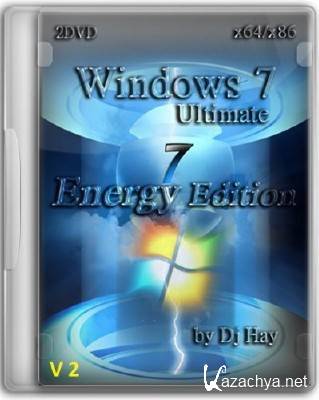 Windows 7 SP1 Ultimate Energy Edition V2 2DVD by DJ HAY