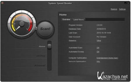 System Speed Booster 2.9.1.8 + crack (patch)