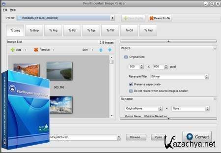 PearlMountain Image Resizer 1.1.6