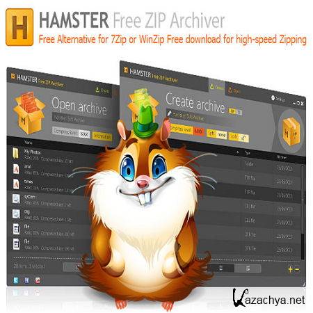 Hamster Free ZIP Archiver v2.0.1.2 Portable