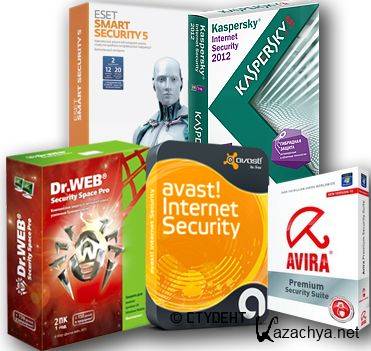   avast!, Dr.Web, ESET NOD32, Avira, Norton  16.03.2012 + Avastlic Installer
