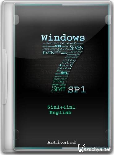 Windows 7 SP1 5in1+4in1 English (x86/x64/06.03.2012)