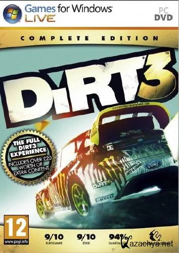 DiRT 3: Complete Edition v.1.2 (2012/RUS/ENG/RePack by R.G. Repacker's)