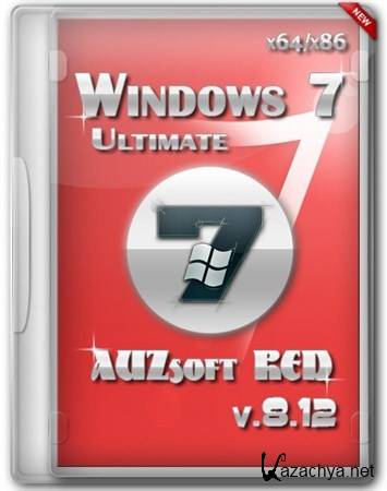 Windows7 Ultimate AUZsoft RED v.8.12.(RUS/x64x86)