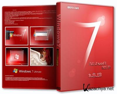 Windows7 Ultimate AUZsoft RED x64x86 v.8.12 (2012/RUS)