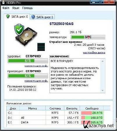 HDDlife Pro/for Notebooks 4.0.0.184