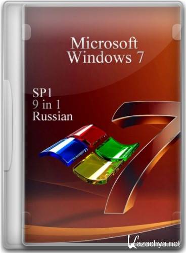 Windows 7 SP1 9 in 1 Russian (x86+x64) 14.03.2012