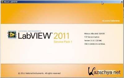 LabVIEW 2011 sp1 (x86+x64) + NI-DAQmx 9.5 + NI-VISA 5.1.2 + Device Drivers 2012.02 [ENG]+Crack