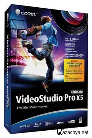 Corel VideoStudio Pro X5 15.0.0.258 (2012/RUS)