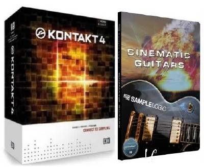 Native Instruments Kontakt 4.1 + Sample Logic - Cinematic Guitars ( )