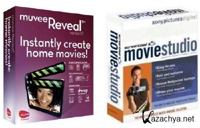 Muvee Reveal 8 + Screenblast Movie Studio 3