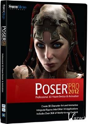 Poser Pro 2012 x86+x64 + (3D ) Victoria 4.2 Pro Bundle