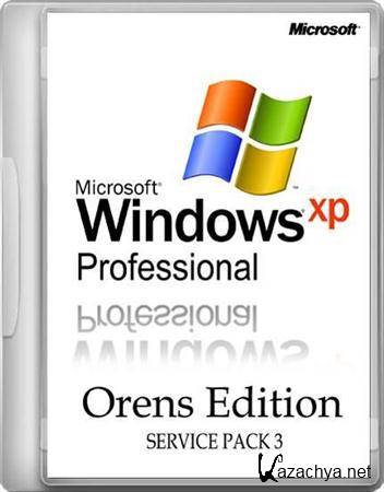 Windows XP Pro SP3 VL Orens Edition 2.8 (86/Rus/2012)