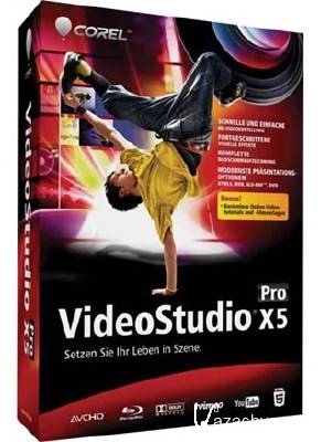 Corel VideoStudio Pro X5 15.0.0.258 x86+x64 + Ultimate Bonus (2012, RUS)