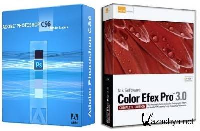 Adobe Photoshop CS6 +    Nik Color Efex Pro 3