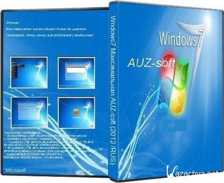 Windows7 Ultimate AUZsoft Yellow v9.12 1 x86 (2012) ()