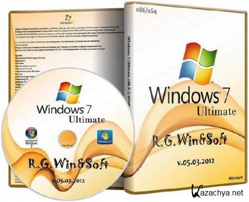 Windows 7 Ultimate R.G.Win&Soft v 05.03.2012 (x86/x64/RUS/2012)