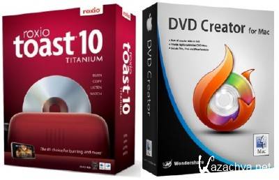 Wondershare DVD Creator for Mac + Toast Titanium 10 + BD Plug-in