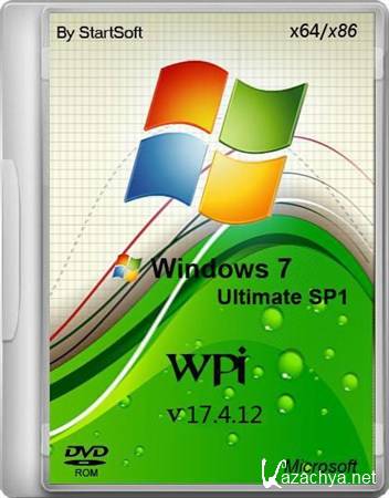 Windows 7 SP1 x32 x64 WPI By StartSoft v 17.4.12(RUS)