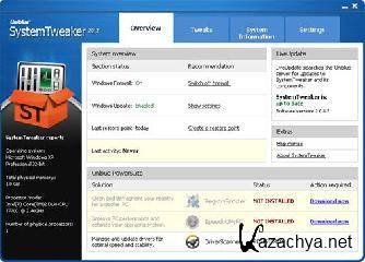 Uniblue SystemTweaker 2012 2.0.4.5
